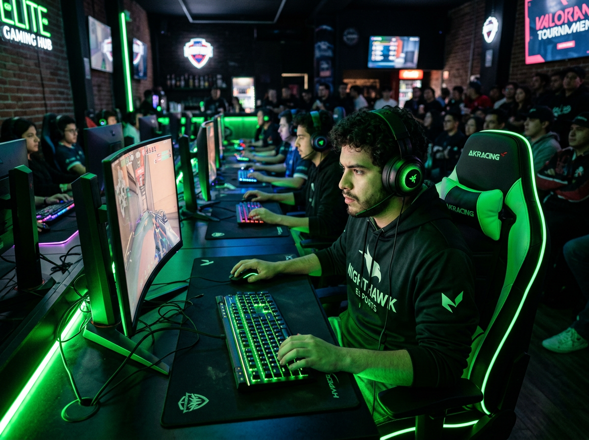 Gamer en Pelqani